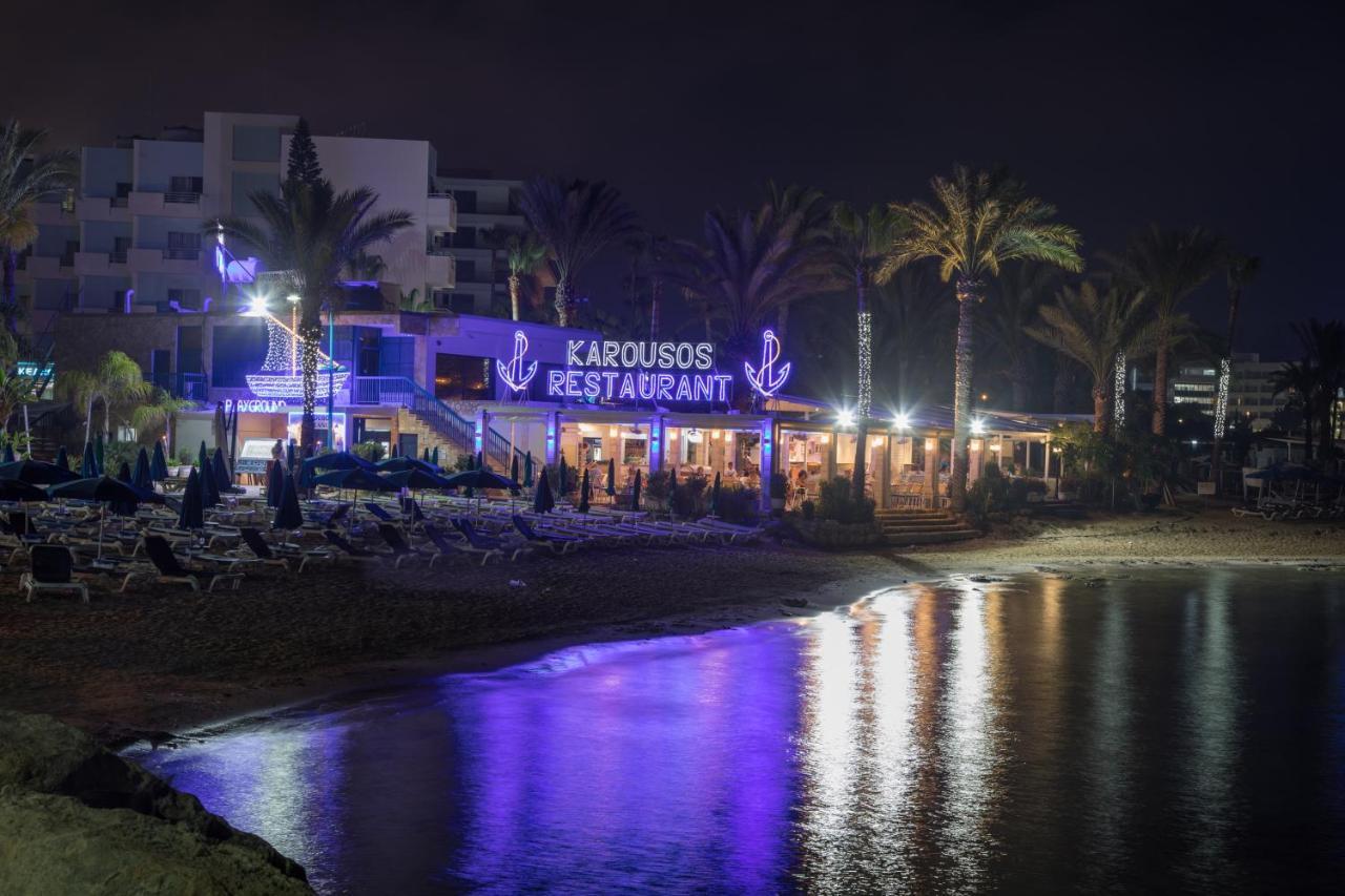 Karousos Beach Rooms Ayia Napa Eksteriør billede